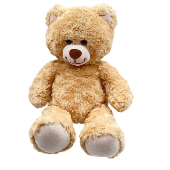 Build A Bear Plush Brown Tan Classic Teddy Bear BAB Stuffed Animal Plushie Toy - Picture 1 of 9